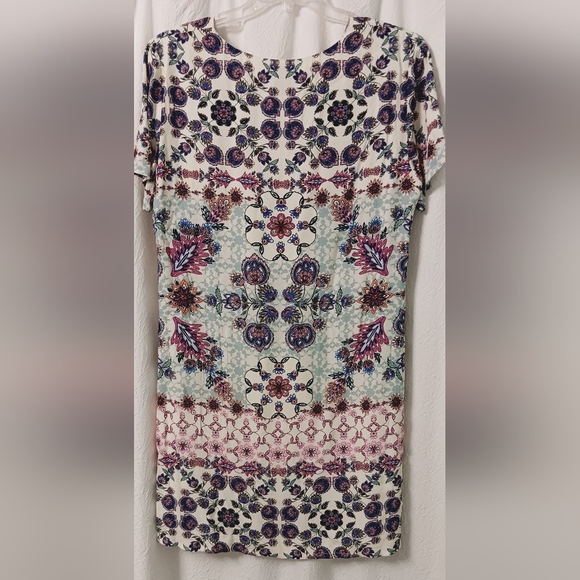 NWT Desigual Multicolor Patterned Mini Dress Size 46 - Picture 7 of 14